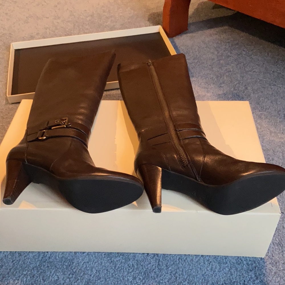 Coach Addie tall boot in Espresso - Picture 2 of 3